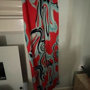 Ck Bradley wide leg print pant